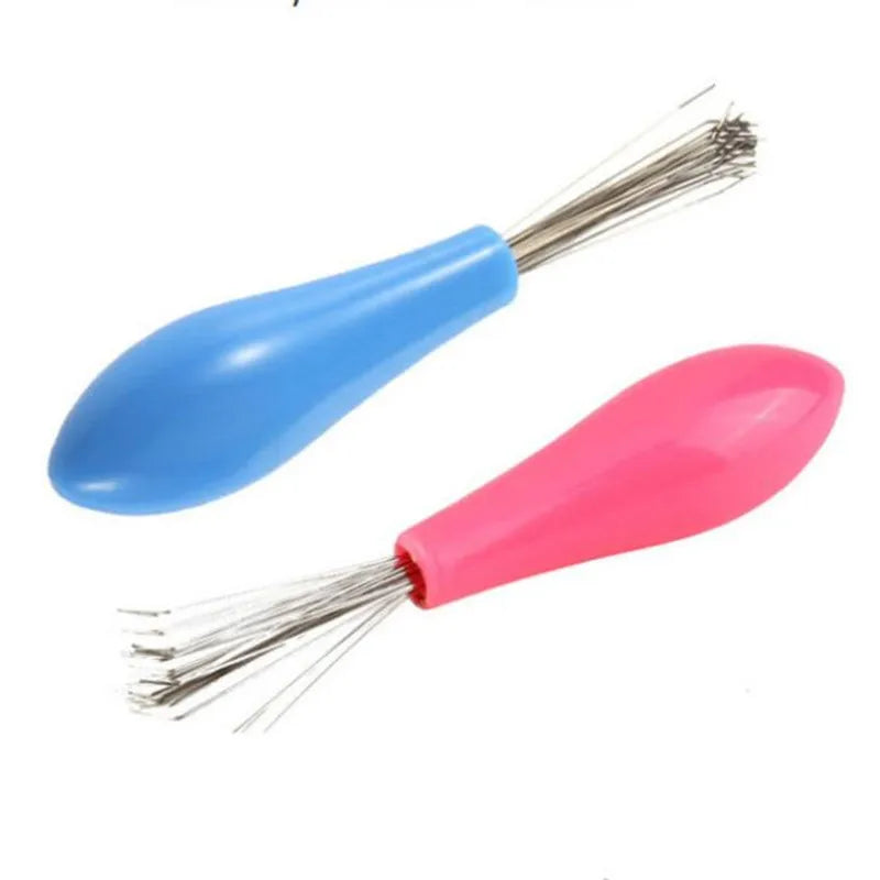 Comb Brush Cleaner Cleaner Remover Embedded Beauty Tool Plastic Handle Hair Comb Cleanup Hook Salon Hairdressing Tool Barber