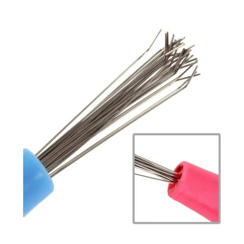 Comb Brush Cleaner Cleaner Remover Embedded Beauty Tool Plastic Handle Hair Comb Cleanup Hook Salon Hairdressing Tool Barber