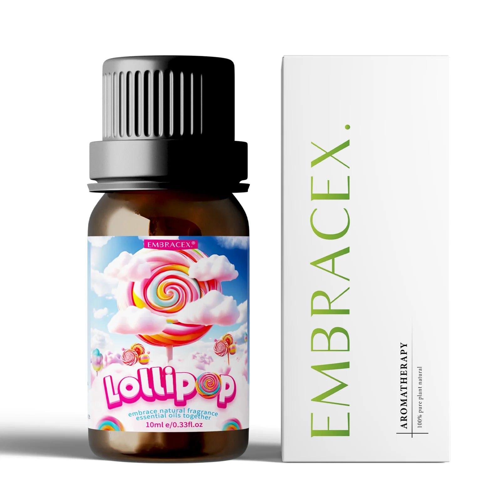 6PC/1PC 10ML Delicious Essential Oils Skincare Women Perfume Chocolate Cookies Lollipop Taro Cotton Candy Bubble Gum Sweet Gift
