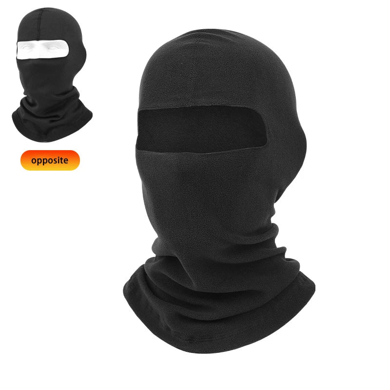 Winter Cycling Men Polar Fleece Warmer Beanies Women Full Face Mask Cover Helmet Liner Sport Ski Balaclava Cap