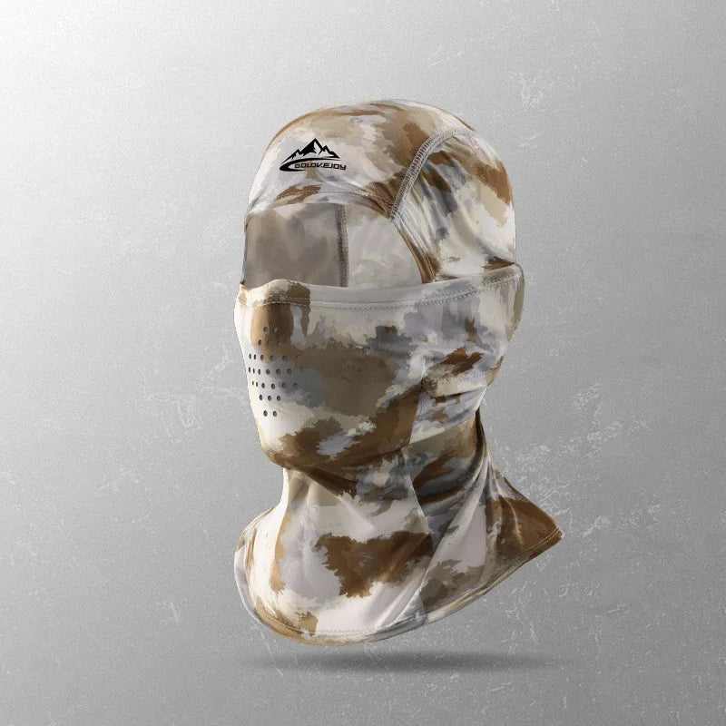 Camouflage Mask Cycling Balaclava Full Cover Face Mask Cap Quick Dry Lycra Summer Sun Ultra UV Protection Outdoor Ski Hunting