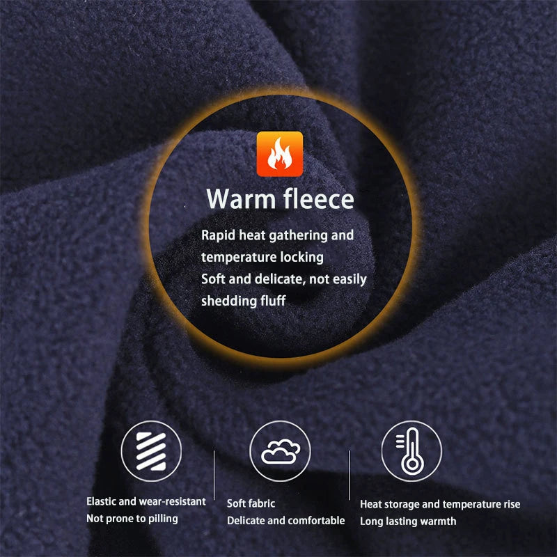 Winter Cycling Men Polar Fleece Warmer Beanies Women Full Face Mask Cover Helmet Liner Sport Ski Balaclava Cap