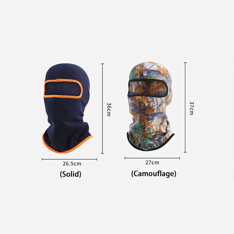 Winter Cycling Men Polar Fleece Warmer Beanies Women Full Face Mask Cover Helmet Liner Sport Ski Balaclava Cap