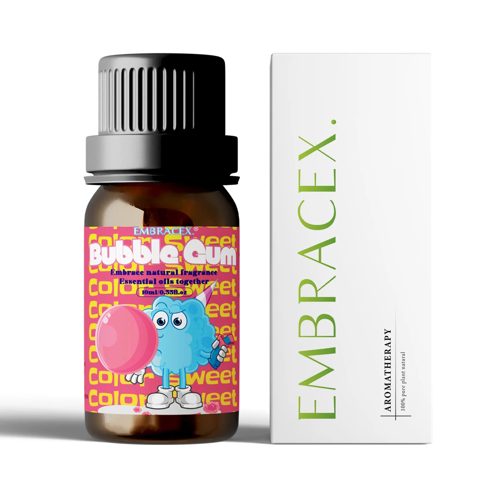 6PC/1PC 10ML Delicious Essential Oils Skincare Women Perfume Chocolate Cookies Lollipop Taro Cotton Candy Bubble Gum Sweet Gift